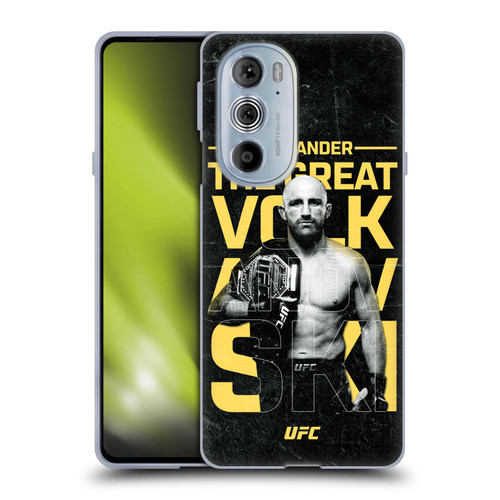 UFC Alexander Volkanovski Champion Soft Gel Case for Motorola Edge X30