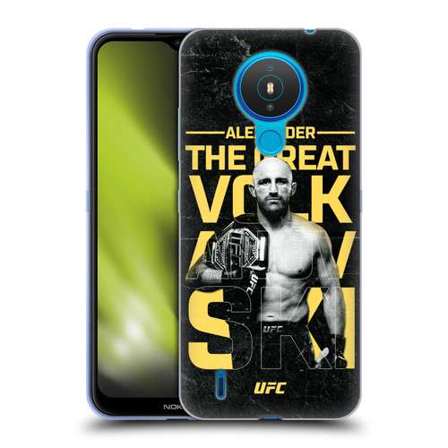 UFC Alexander Volkanovski Champion Soft Gel Case for Nokia 1.4