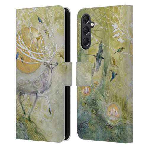Stephanie Law Stag Sonata Cycle Allegro 2 Leather Book Wallet Case Cover For Samsung Galaxy A24 4G / M34 5G