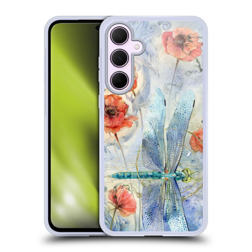 Stephanie Law Immortal Ephemera When Flowers Dream Soft Gel Case for Samsung Galaxy A35 5G