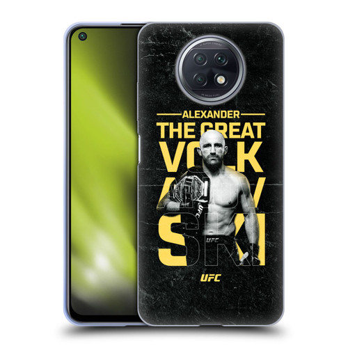 UFC Alexander Volkanovski Champion Soft Gel Case for Xiaomi Redmi Note 9T 5G