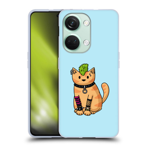 Beth Wilson Doodlecats Punk 2 Soft Gel Case for OnePlus Nord 3 5G