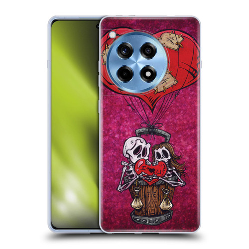 David Lozeau Colourful Grunge Day Of The Dead Soft Gel Case for OnePlus 12R