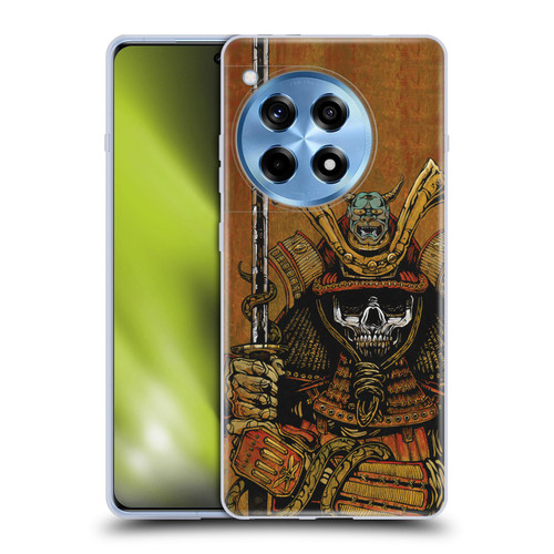 David Lozeau Colourful Grunge Samurai Soft Gel Case for OnePlus 12R