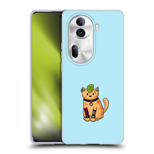 Beth Wilson Doodlecats Punk 2 Soft Gel Case for OPPO Reno11 Pro