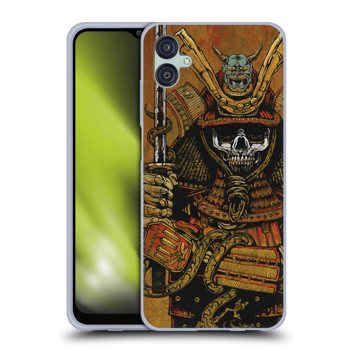 David Lozeau Colourful Grunge Samurai Soft Gel Case for Samsung Galaxy M04 5G / A04e