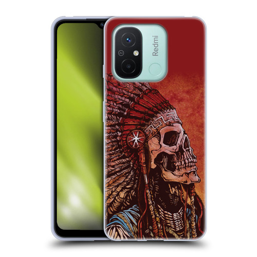 David Lozeau Colourful Grunge Native American Soft Gel Case for Xiaomi Redmi 12C