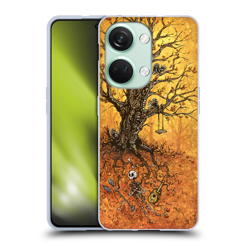 David Lozeau Colourful Art Tree Of Life Soft Gel Case for OnePlus Nord 3 5G