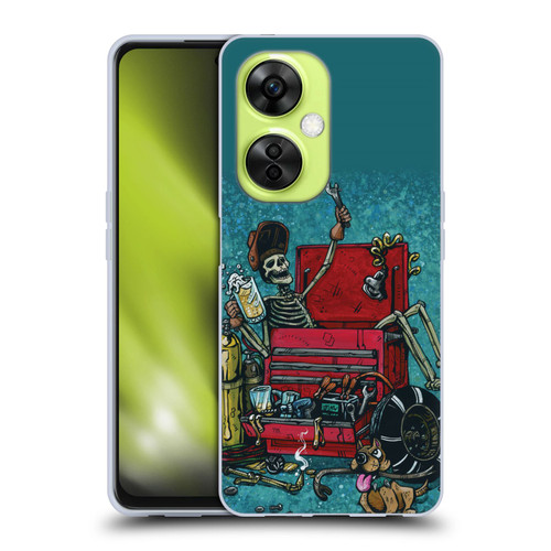 David Lozeau Colourful Art Garage Soft Gel Case for OnePlus Nord CE 3 Lite 5G
