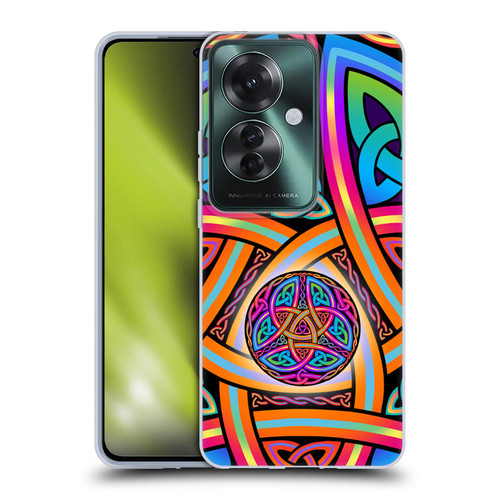 Beth Wilson Rainbow Celtic Knots Divine Soft Gel Case for OPPO Reno11 F 5G / F25 Pro 5G