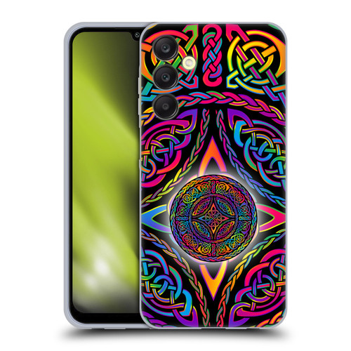 Beth Wilson Rainbow Celtic Knots Shield Soft Gel Case for Samsung Galaxy A25 5G