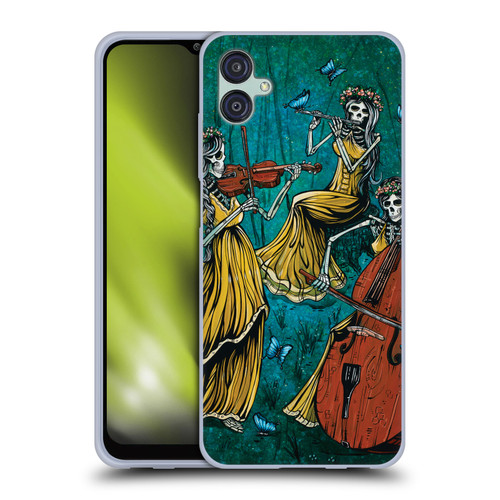 David Lozeau Colourful Art Three Female Soft Gel Case for Samsung Galaxy M04 5G / A04e