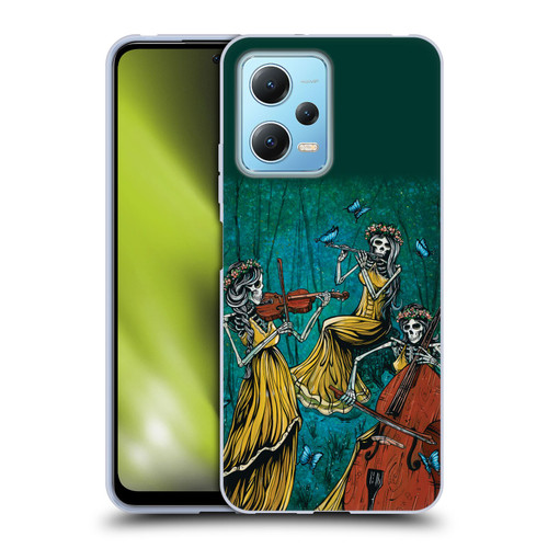 David Lozeau Colourful Art Three Female Soft Gel Case for Xiaomi Redmi Note 12 5G