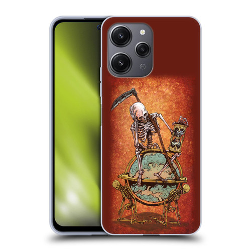 David Lozeau Colourful Art Memento Mori Soft Gel Case for Xiaomi Redmi 12