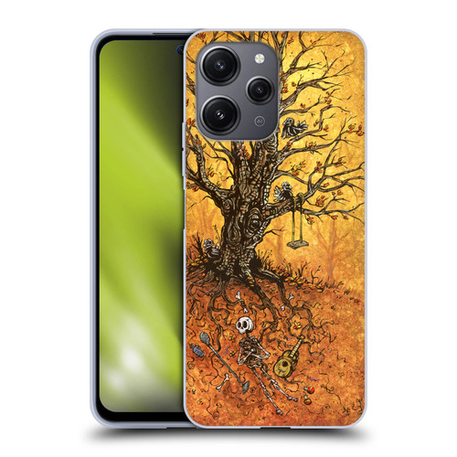 David Lozeau Colourful Art Tree Of Life Soft Gel Case for Xiaomi Redmi 12