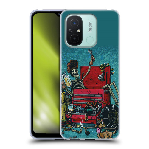 David Lozeau Colourful Art Garage Soft Gel Case for Xiaomi Redmi 12C