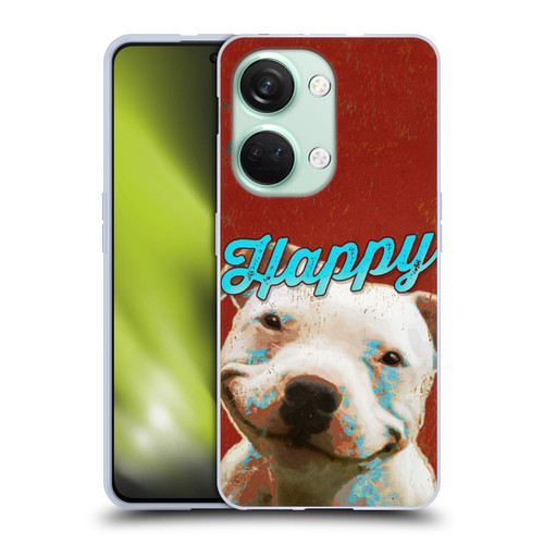 Duirwaigh Animals Pitbull Dog Soft Gel Case for OnePlus Nord 3 5G