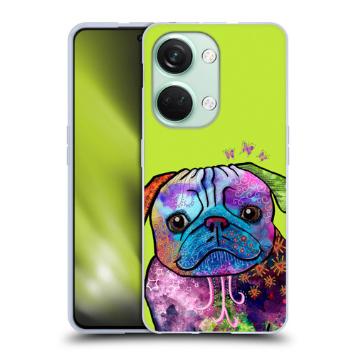 Duirwaigh Animals Pug Dog Soft Gel Case for OnePlus Nord 3 5G