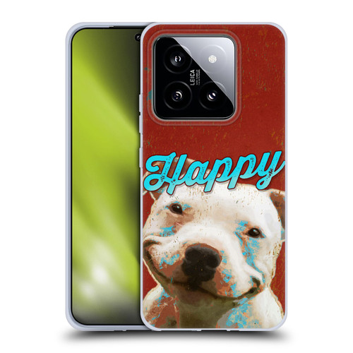 Duirwaigh Animals Pitbull Dog Soft Gel Case for Xiaomi 14