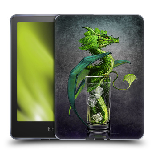 Stanley Morrison Dragons Green Mojito Drink Soft Gel Case for Amazon Kindle Paperwhite 5 (2021)