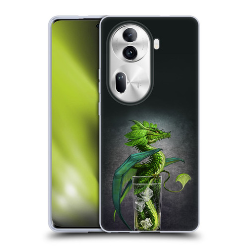 Stanley Morrison Dragons Green Mojito Drink Soft Gel Case for OPPO Reno11 Pro
