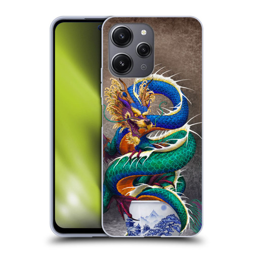 Stanley Morrison Dragons Asian Sake Drink Soft Gel Case for Xiaomi Redmi 12