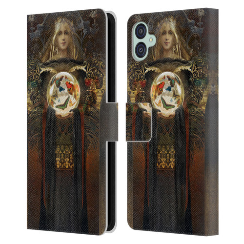 Duirwaigh God Butterfly Leather Book Wallet Case Cover For Samsung Galaxy M04 5G / A04e