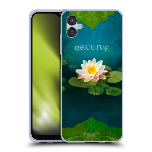 Duirwaigh God Receive Lotus Soft Gel Case for Samsung Galaxy M04 5G / A04e