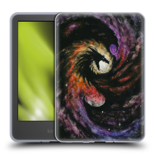 Stanley Morrison Dragons 3 Swirling Starry Galaxy Soft Gel Case for Amazon Kindle 11th Gen 6in 2022