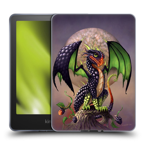 Stanley Morrison Dragons 3 Berry Garden Soft Gel Case for Amazon Kindle Paperwhite 5 (2021)