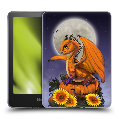 Stanley Morrison Dragons 3 Halloween Pumpkin Soft Gel Case for Amazon Kindle Paperwhite 5 (2021)