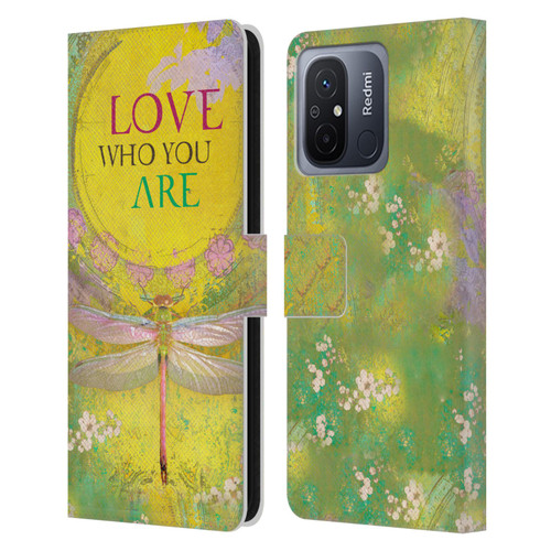 Duirwaigh Insects Dragonfly 3 Leather Book Wallet Case Cover For Xiaomi Redmi 12C