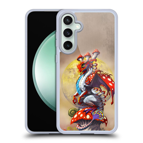 Stanley Morrison Dragons 3 Mushroom Garden Soft Gel Case for Samsung Galaxy S23 FE 5G