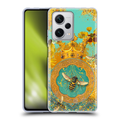 Duirwaigh Insects Bee Soft Gel Case for Xiaomi Redmi Note 12 Pro+ 5G