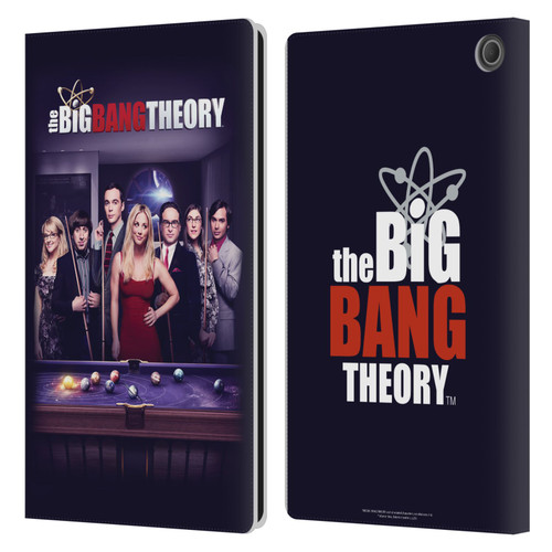 The Big Bang Theory Key Art Season 11 C Leather Book Wallet Case Cover For Amazon Fire Max 11 2023