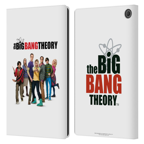 The Big Bang Theory Key Art Season 10 Leather Book Wallet Case Cover For Amazon Fire Max 11 2023