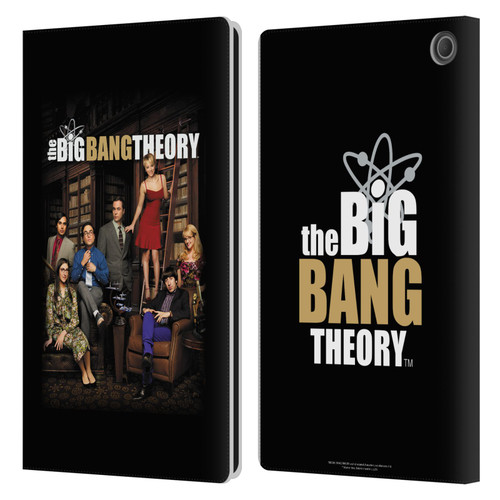 The Big Bang Theory Key Art Season 9 Leather Book Wallet Case Cover For Amazon Fire Max 11 2023