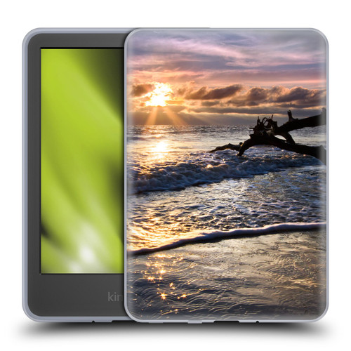 Celebrate Life Gallery Beaches Sparkly Water At Driftwood Soft Gel Case for Amazon Kindle 11th Gen 6in 2022