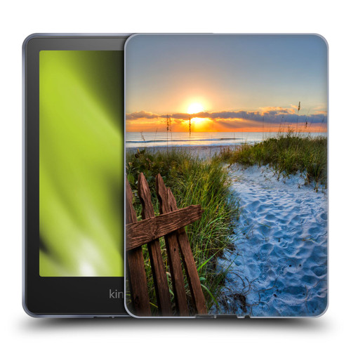 Celebrate Life Gallery Beaches Sandy Trail Soft Gel Case for Amazon Kindle Paperwhite 5 (2021)