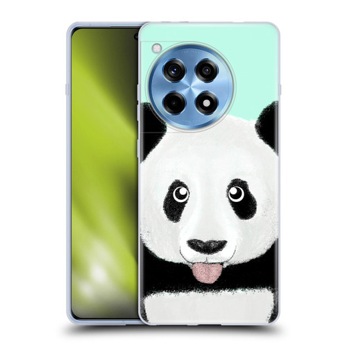 Barruf Animals The Cute Panda Soft Gel Case for OnePlus 12R