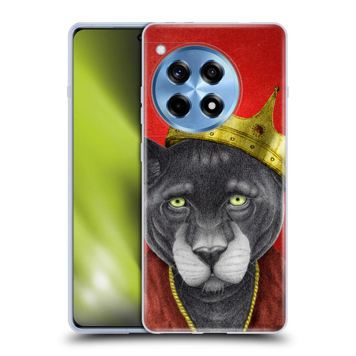 Barruf Animals The King Panther Soft Gel Case for OnePlus 12R