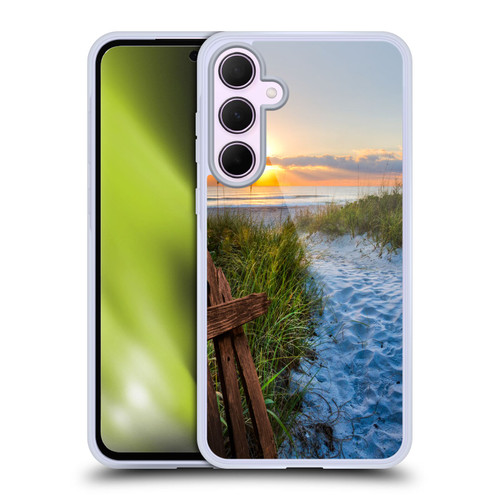 Celebrate Life Gallery Beaches Sandy Trail Soft Gel Case for Samsung Galaxy A35 5G