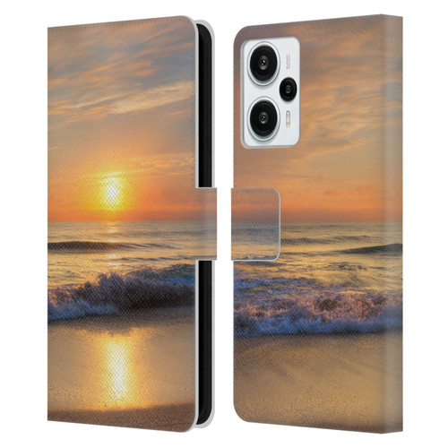 Celebrate Life Gallery Beaches Breathtaking Leather Book Wallet Case Cover For Xiaomi Redmi Note 12T