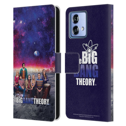 The Big Bang Theory Key Art Season 11 A Leather Book Wallet Case Cover For Motorola Moto G84 5G