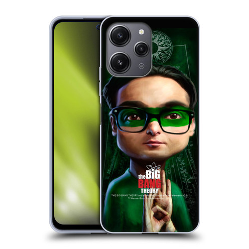 The Big Bang Theory Caricature Leonard Hofstadter Soft Gel Case for Xiaomi Redmi 12