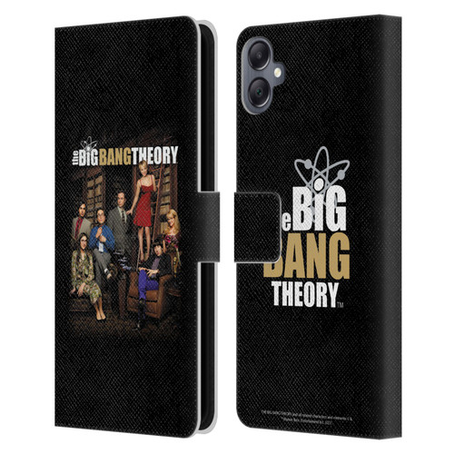 The Big Bang Theory Key Art Season 9 Leather Book Wallet Case Cover For Samsung Galaxy A05