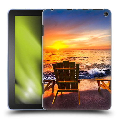 Celebrate Life Gallery Beaches 2 Sea Dreams III Soft Gel Case for Amazon Fire HD 8/Fire HD 8 Plus 2020