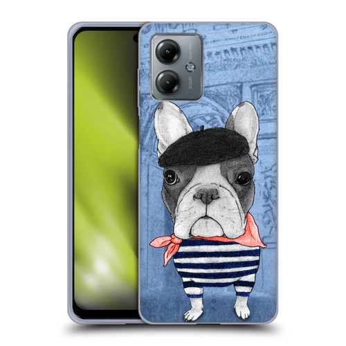 Barruf Dogs French Bulldog Soft Gel Case for Motorola Moto G14