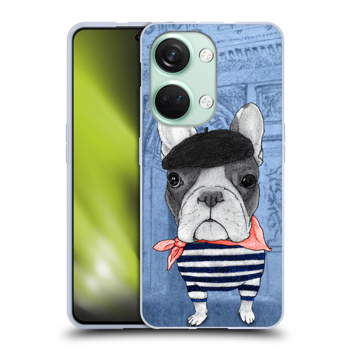 Barruf Dogs French Bulldog Soft Gel Case for OnePlus Nord 3 5G