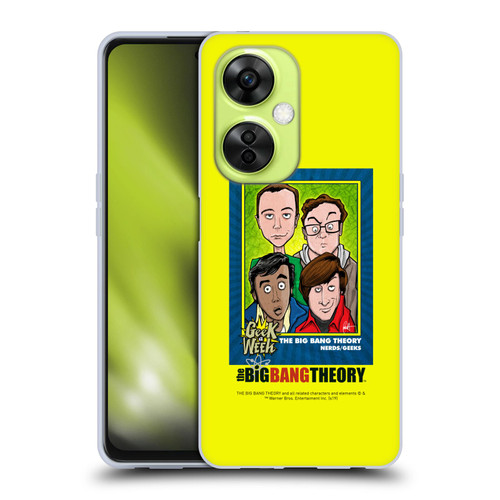 The Big Bang Theory Graphics Arts 2 Poster Soft Gel Case for OnePlus Nord CE 3 Lite 5G